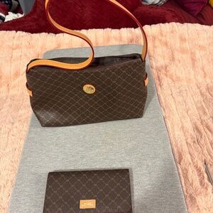 Rioni Bag & Checkbook Wallet Set